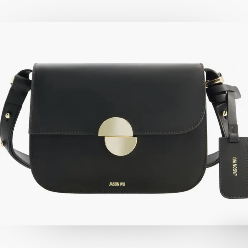 New Jason Wu Black Sheep Leather Shoulder Bag